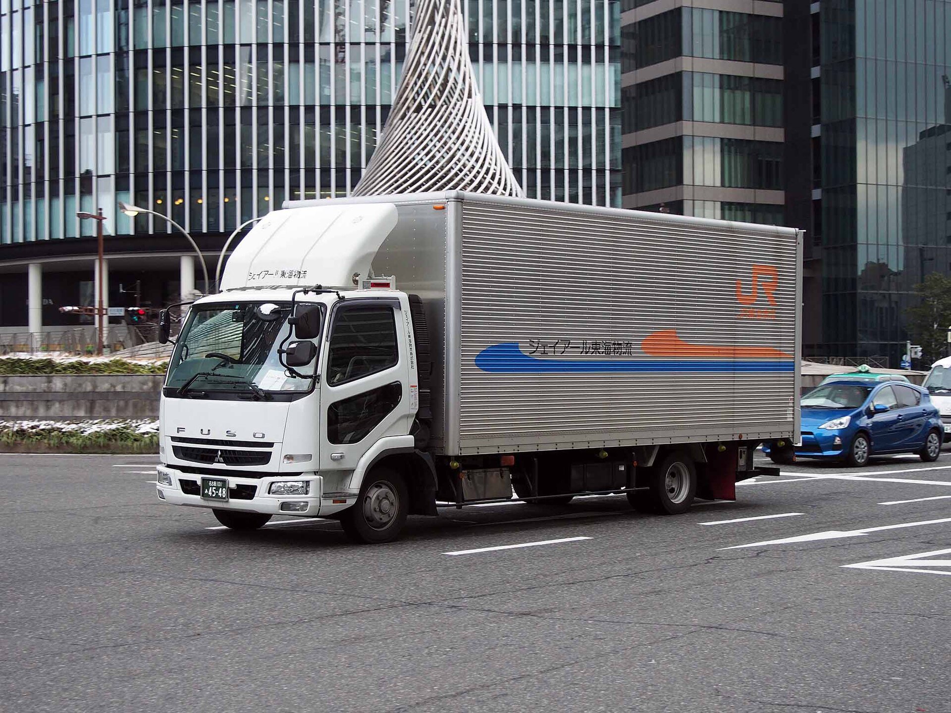 Fleet vehicles used for logistics operations